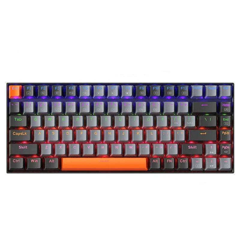 Teclado Mecânico MACHENIKE K500A-B84 – 84 Teclas, Switches Hot-Swap, Retroiluminação, USB-C