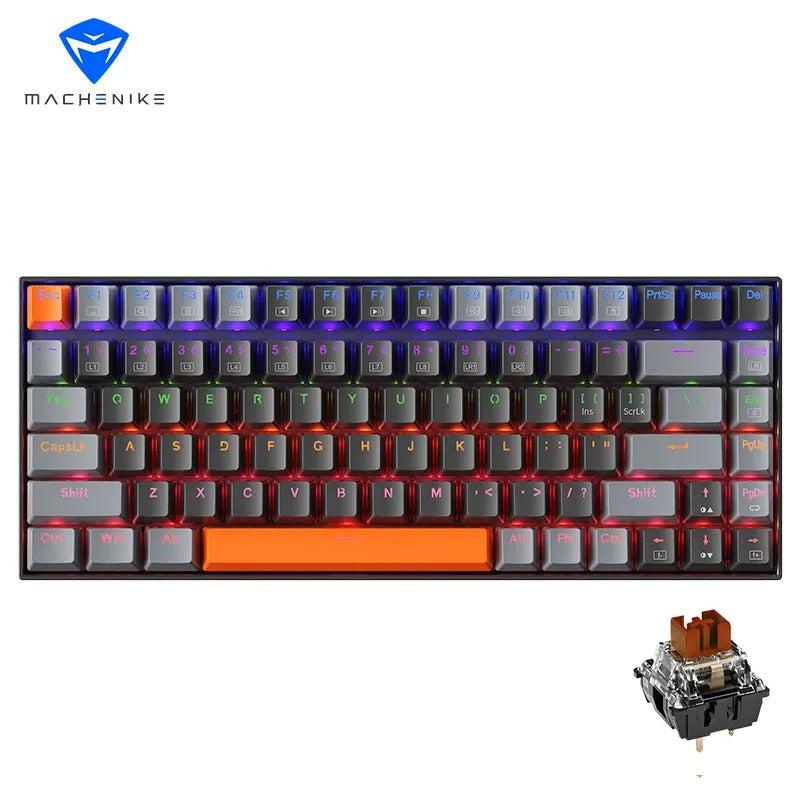 Teclado Mecânico MACHENIKE K500A-B84 - 84 Teclas e Switches Hot-Swap