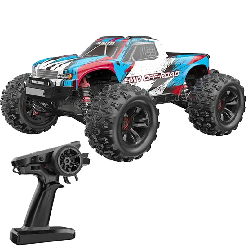 Carro Telecomandado 70KM/H - HYPER GO MJX 16208 – Brushless, 4WD, , Chassis Metálico e Suspensão Hidráulica