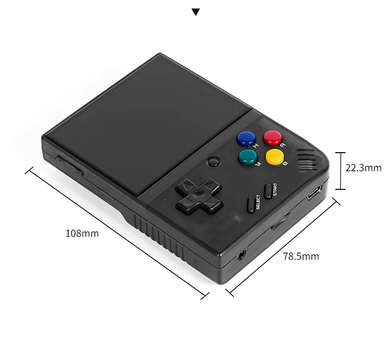 MIYOO Mini Plus V2 - Consola de Jogos Portátil - 15000 Jogos, 32GB, Ecrã IPS
