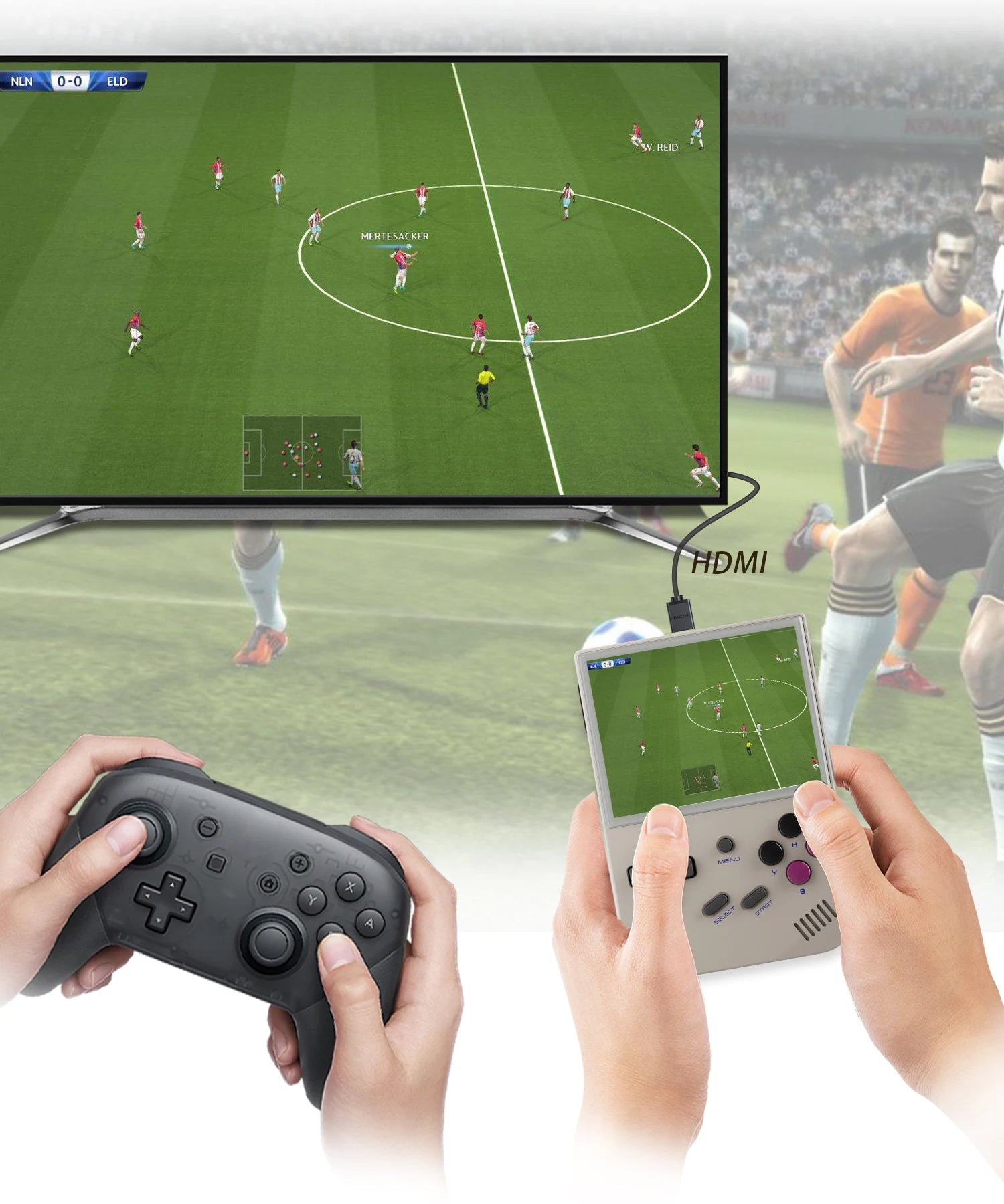 ANBERNIC RG35XX PLUS - Consola Portátil com 6800 Jogos, 64GB