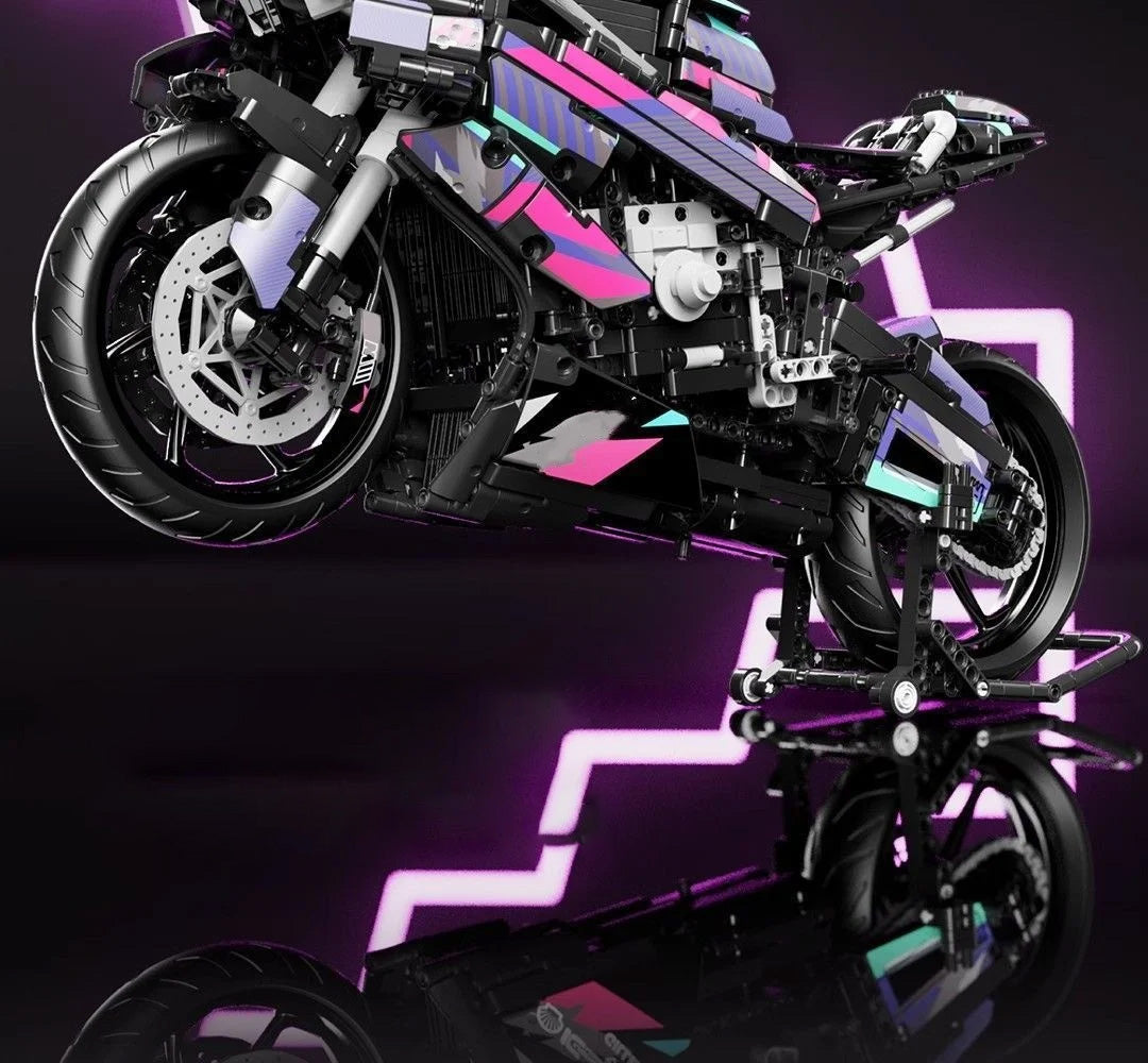 Constrói uma M1000RR - Blocos de Construção, Desafio de Montagem, Modelo de Coleção