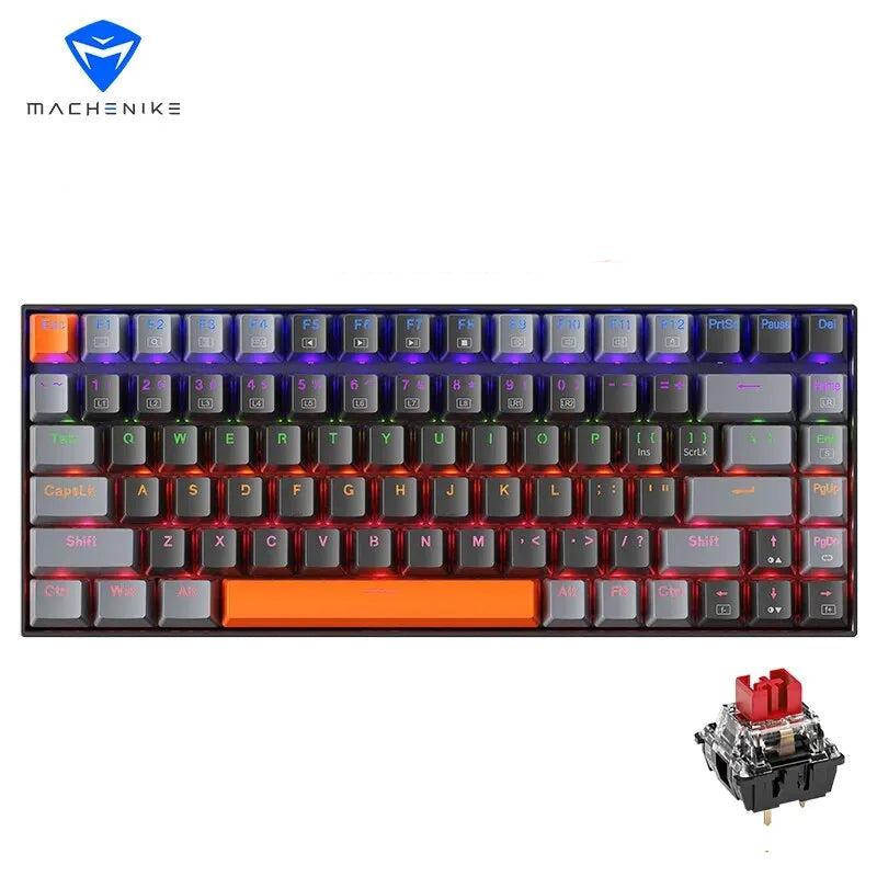 Teclado Mecânico MACHENIKE K500A-B84 - 84 Teclas e Switches Hot-Swap