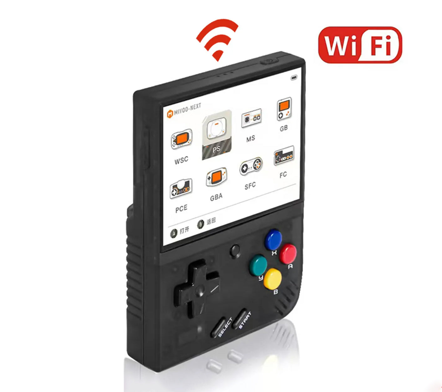 MIYOO Mini Plus V2 - Consola de Jogos Portátil - 15000 Jogos, 32GB, Ecrã IPS