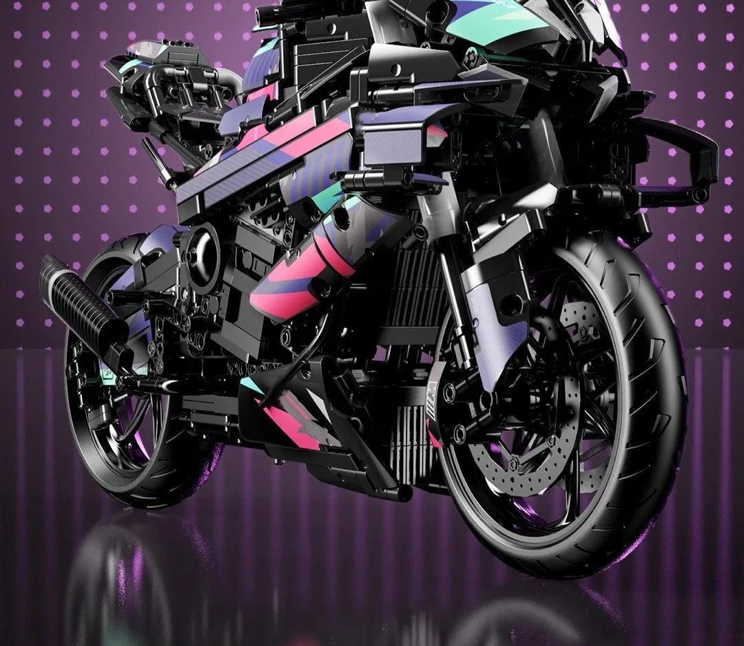 Constrói uma M1000RR - Blocos de Construção, Desafio de Montagem, Modelo de Coleção